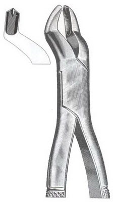 Tooth Extracting Forceps American Pattern