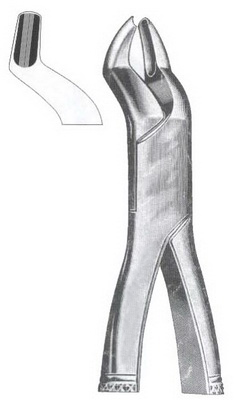 Tooth Extracting Forceps American Pattern