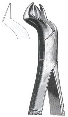 Tooth Extracting Forceps American Pattern