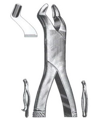 Upper wisdoms with hook handle
